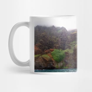 Rugged Na Pali Coast and Mountains on Kauai - Hawaii Mug